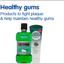 Healthy gums  Products to fight plaque and help maintain healthy gums